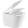 Подвесной унитаз безободковый TERMINUS КЛАССИК S 515х355 белый 02SW51x35W